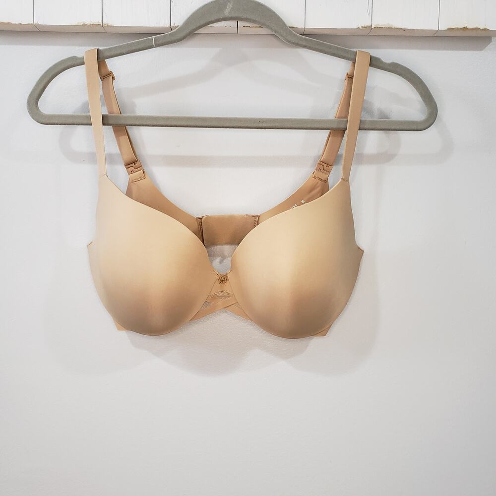Honeylove CloudShape CloudWire Bra 32DD Nude